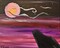 Halloween Paint Kit - Howl at the Moon Acrylic Painting Kit & Video Lesson, Halloween Draft, Beginner Painting, Paint At Home